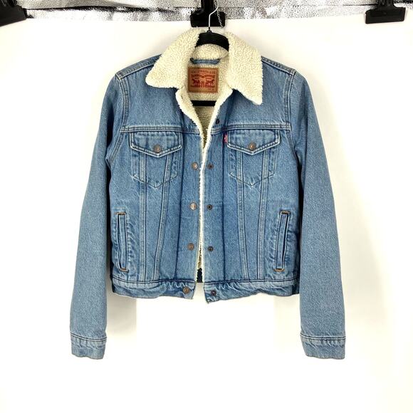 Levi's Women's Original Sherpa Trucker Jacket - Picture 3 of 5